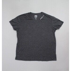 Ecko Unltd Men Gray Tee Shirt V Neck Size XXL